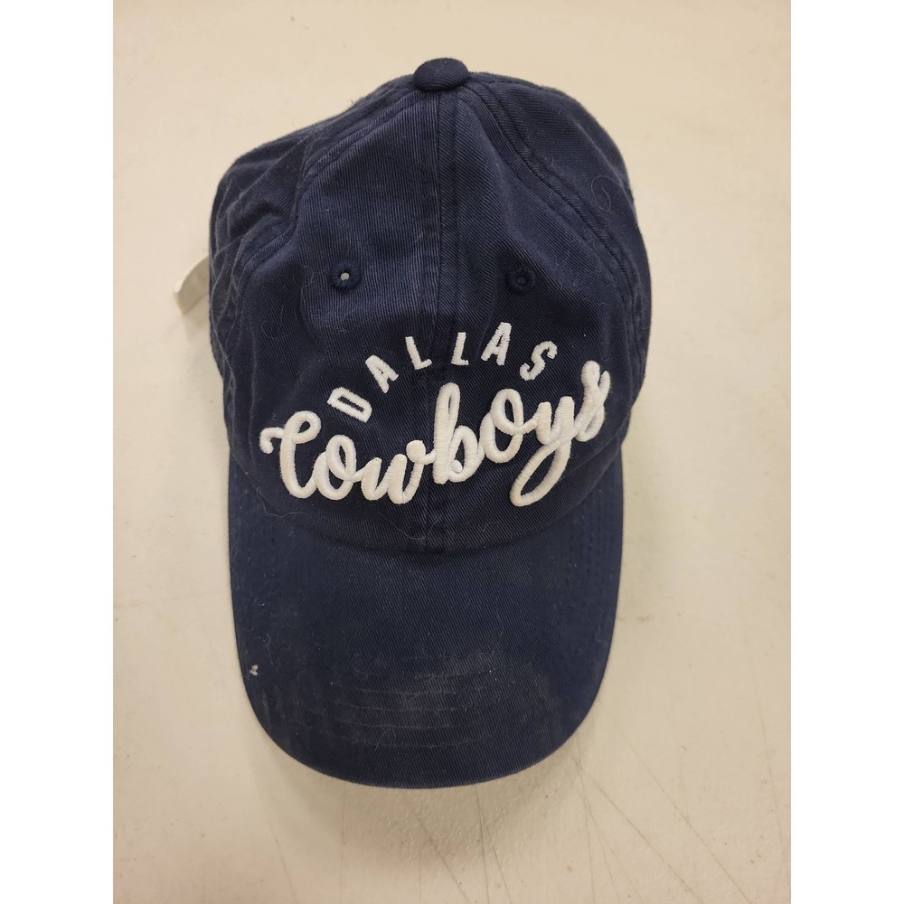 Dallas Cowboys Hat Cap Navy Blue Adjustable Baseball‎ Fan NFL Football U986W